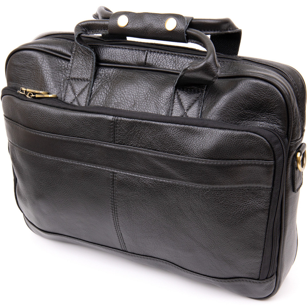 Сумка для ноутбука Vintage 20390 Черная Киев - изображение 1