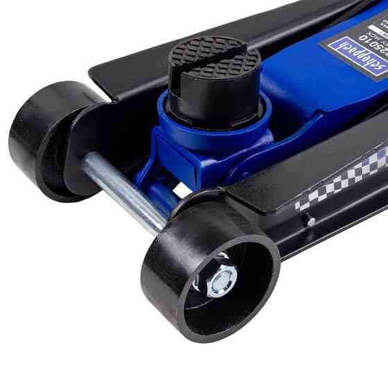 Домкрат 2,5т (85-385мм) гідравлічний підкатний низькопрофільний (посилений корпус, поворотна ручка 360°) Одеса