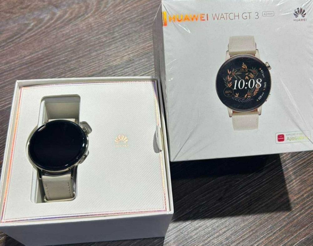 СМАРТ - Часы: Huawei Watch GT3 42mm. White Київ - фото 1