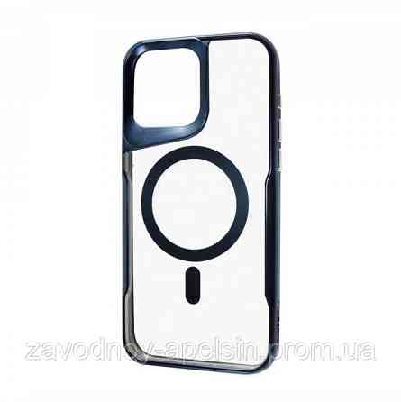 Iphone 15 Pro Чехол бампер Magsafe (Titanium Blue) Одеса