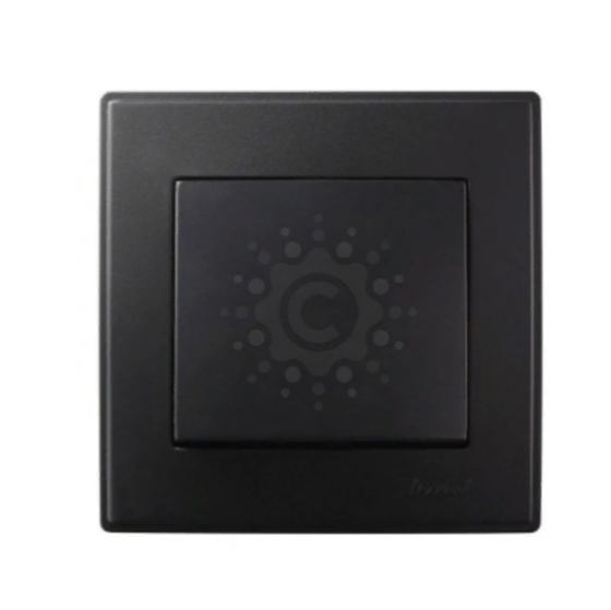 LESYA антрацит Вимикач внутрішній Лезард Житомир