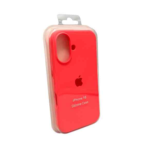 Чохол для смартфона Silicone Full Case AA Open Cam for Apple iPhone 16 50,Pink Orange Киев