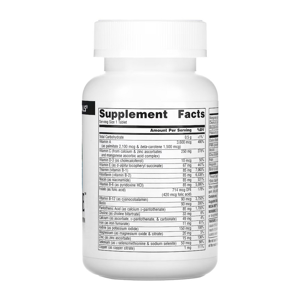 Мультивитамины Source Naturals Mega-One 60 таблеток Луцк - изображение 2