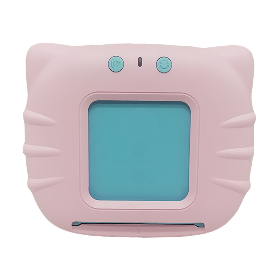 Кишенькова абетка Монтессорі "Котик" 1980M 255 карток у коробці Рожевий Вінниця - фото 1