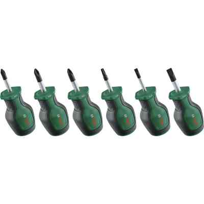Набір викруток Bosch 6шт, PH, PZ, TX, SL, сталь CrV (1.600.A03.2UK) Вінниця