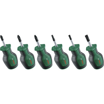 Набір викруток Bosch 6шт, PH, PZ, TX, SL, сталь CrV (1.600.A03.2UK) Вінниця - фото 1