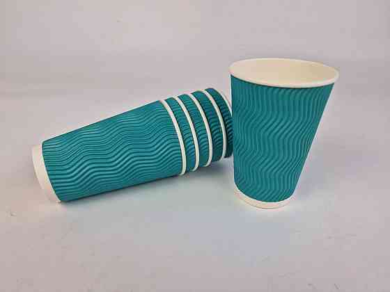 Склянка гофрований 500 мл БІРЮЗА (15 шт.) Харків