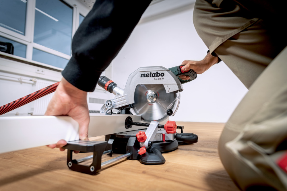 Професійна торцювальна пила Metabo KS 216 M New : 1350 Вт, диск 216 x 30 мм 610216000 Київ - фото 10