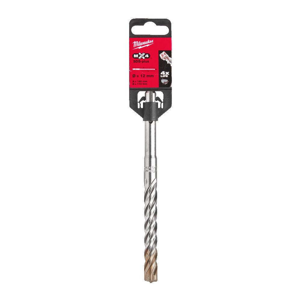 Бур SDS-PLUS MX4 MILWAUKEE, 12,0х160х110мм Одесса - изображение 1