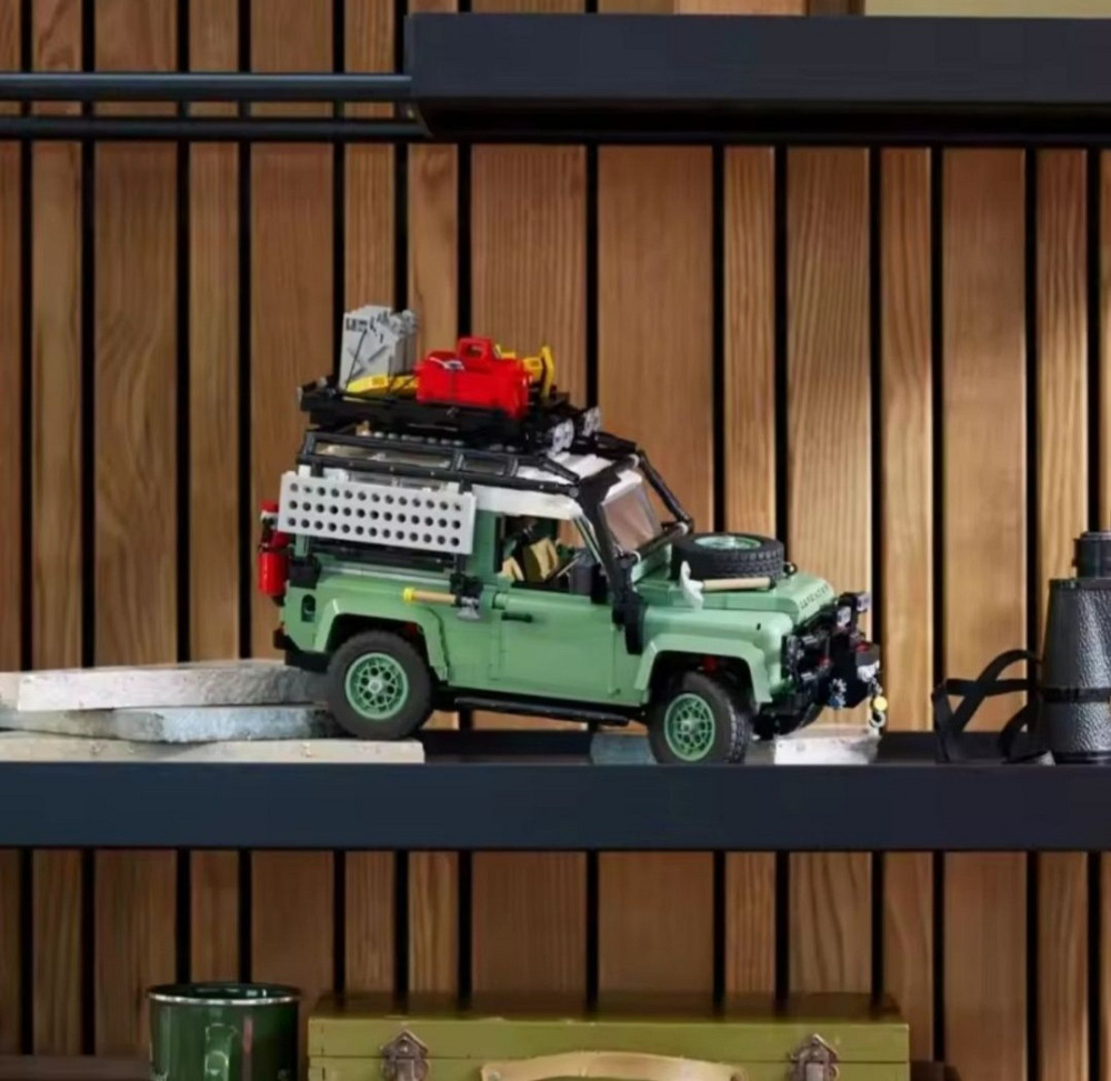 Конструктор машика  Land Rover Retro Defender 90   2336 (деталей)маштаб 1:10 Лендровер класік Киев - изображение 6