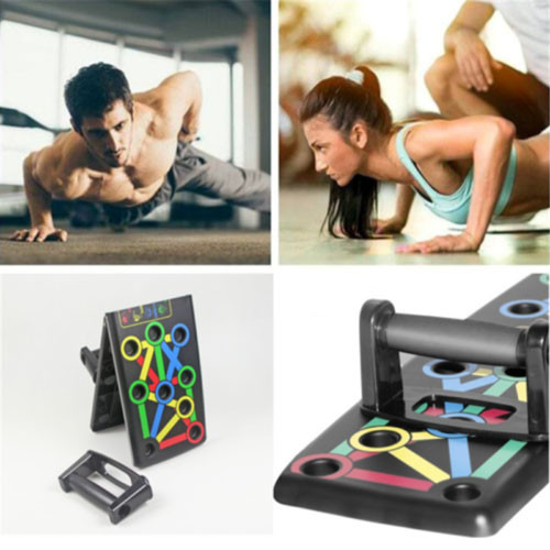 Тренажер дошка вправи Foldable Push Up, Платформа для грудних м'язів, Дошка YJ-937 для віджимання Київ - фото 10