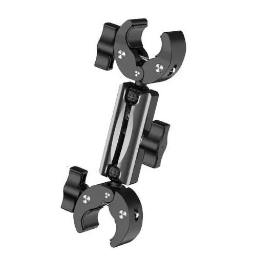 Краб у дві сторони шарнірне кріплення на трубу монопод 22см AC Prof AL-428-B Київ - фото 2