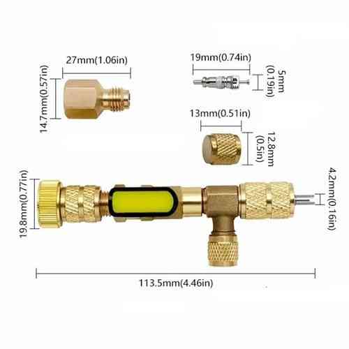 Комплект вентилей для заміни золотників, 20 шт. + 10 колпачків Київ