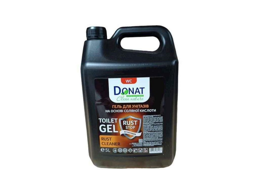 Гель для миття унітазу 5л Сантрі Clean Nature Rust Cleaner (каністра) ТМ DONAT Київ - фото 1
