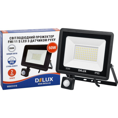 Прожектор Delux FMI 11 S LED 50Вт 6500K IP65 (90022416) Винница - изображение 2