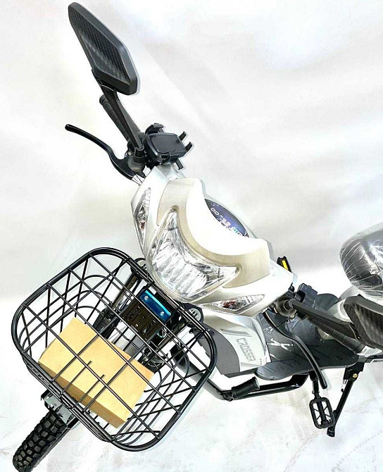Электровелосипед Crosser E-Delta 800W 60V/15Ah 17 колеса - Серый. Харьков - изображение 3