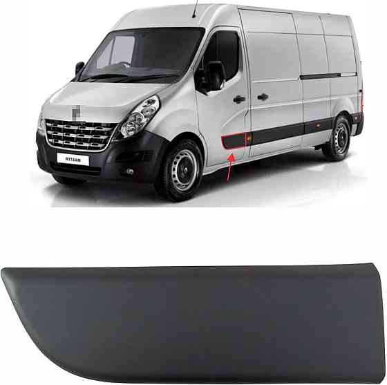 Накладка двери передней левой GP Renault Master 3 (808210166R) Киев