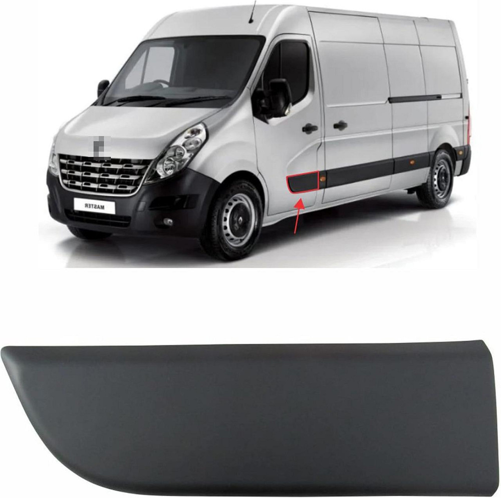 Накладка двери передней левой GP Renault Master 3 (808210166R) Киев - изображение 2