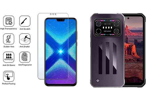 Защитное стекло NeoGlass для Oukitel IIIF150 Air1 Ultra, IIIF150 Air1 Ultra+ – ультрапрозрачное и устойчивое Киев