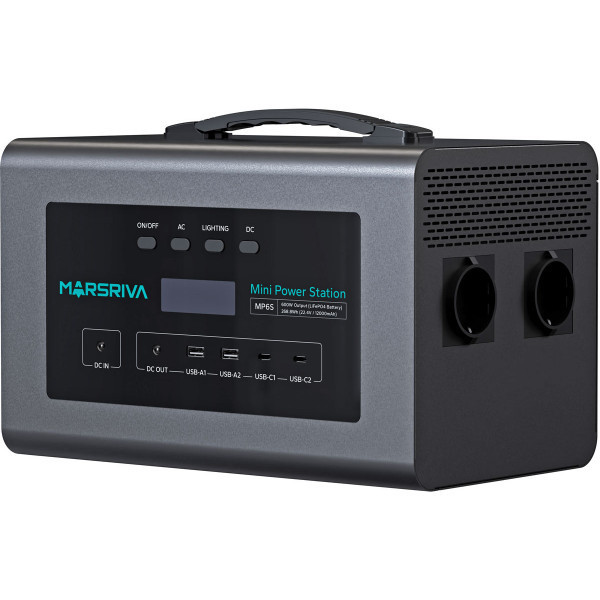 Зарядна станція Marsriva MP6S (268.8 Вт/г) 600W LiFePO4 Київ - фото 1