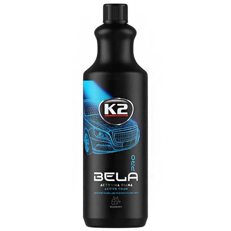 Активна піна K2 Bela Pro Blueberry для безконтактної мийки концентрат лохина 1л Львів - фото 1
