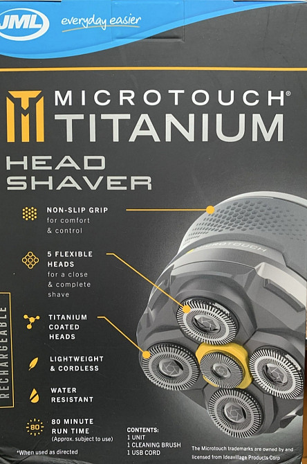 Бритва для головы Microtouch Titanium ( A002151) Киев - изображение 3