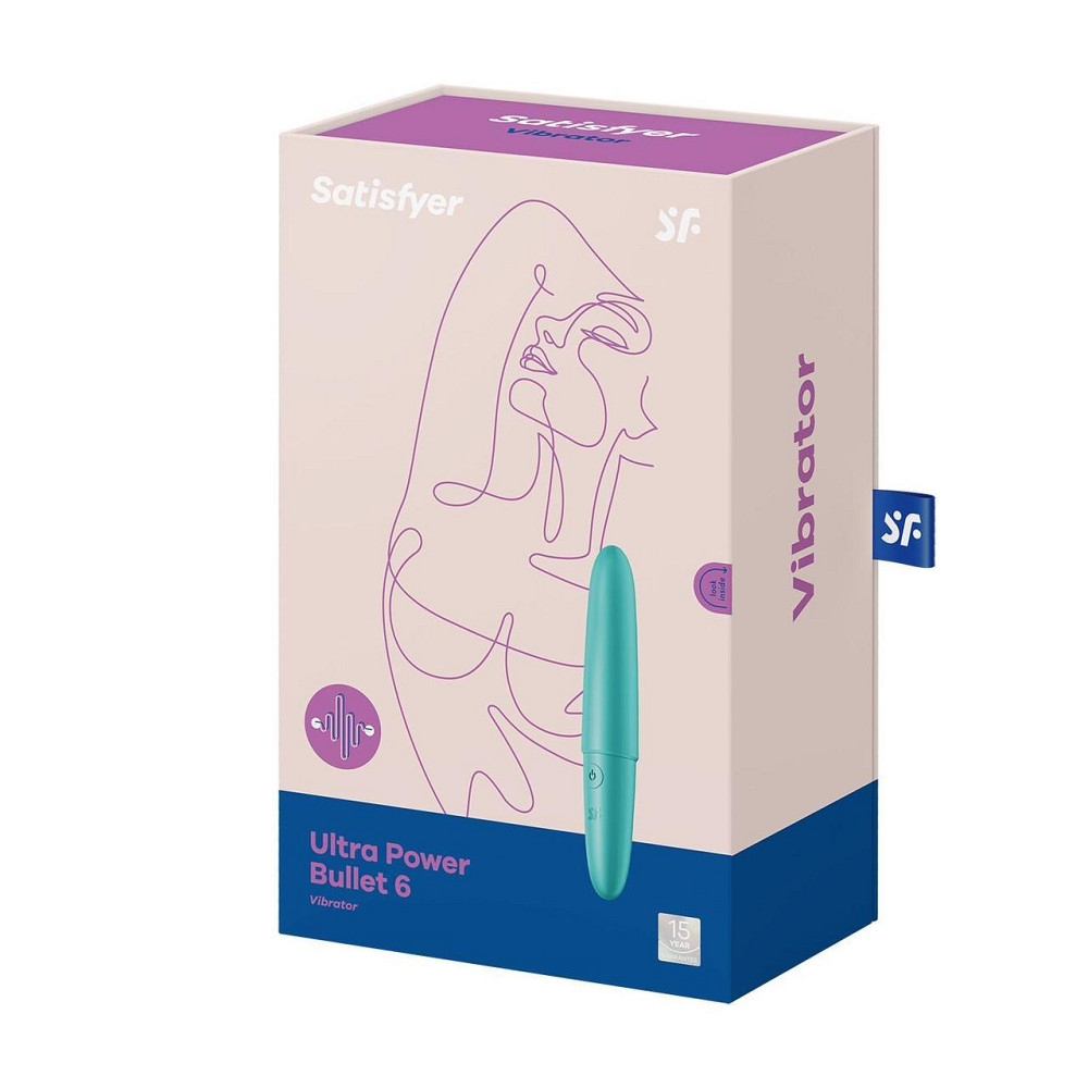 Мини-вибратор Satisfyer Ultra Power Bullet 6 Turquoise Sex Aura Киев - изображение 7