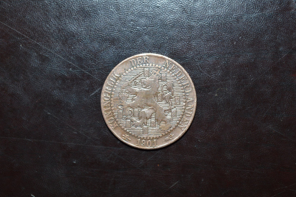 Нідерланди 1 цент 1901 р Полтава - фото 1