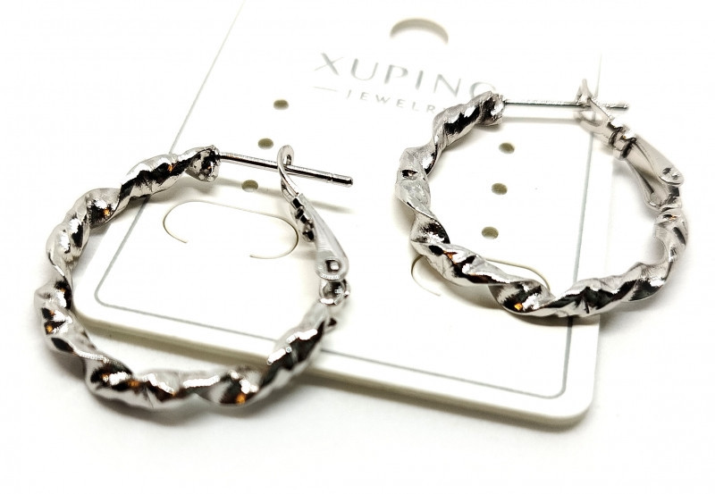 Серьги женские модные Кольца Киев - изображение 1