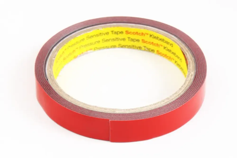 Скотч 2-сторонній сірий 0,8м 3M піноафровий 15м х 2м Вінниця - фото 1