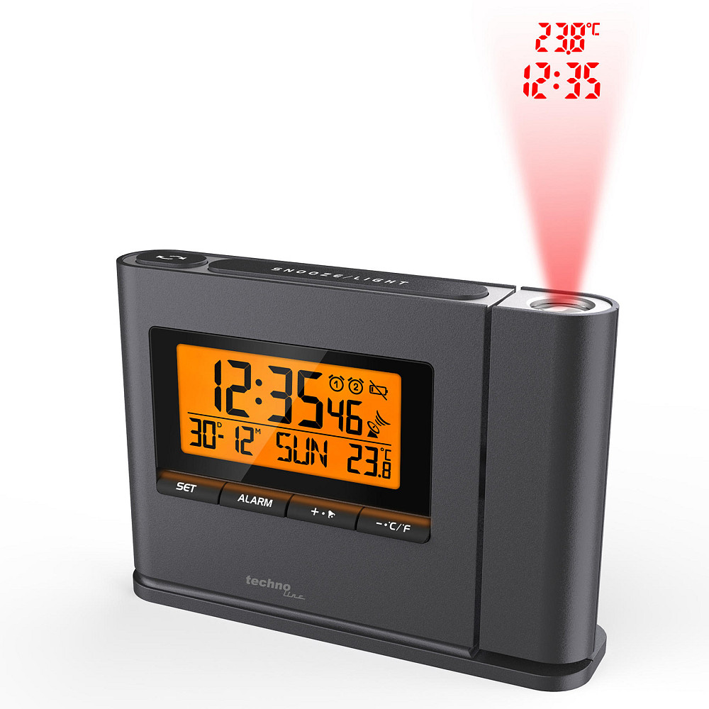 Часы проекционные Technoline WT519 Anthracite (WT519) Вінниця - фото 2