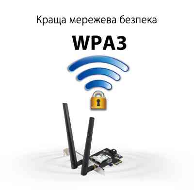 Сетевая карта Wi-Fi ASUS PCE-AXE5400 (90IG07I0-ME0B10) Винница
