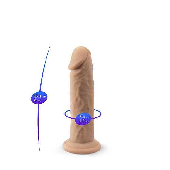 Фалоімітатор SilexD Robby Real Skin Flesh (MODEL 2 size 6in) Sex Aura Київ