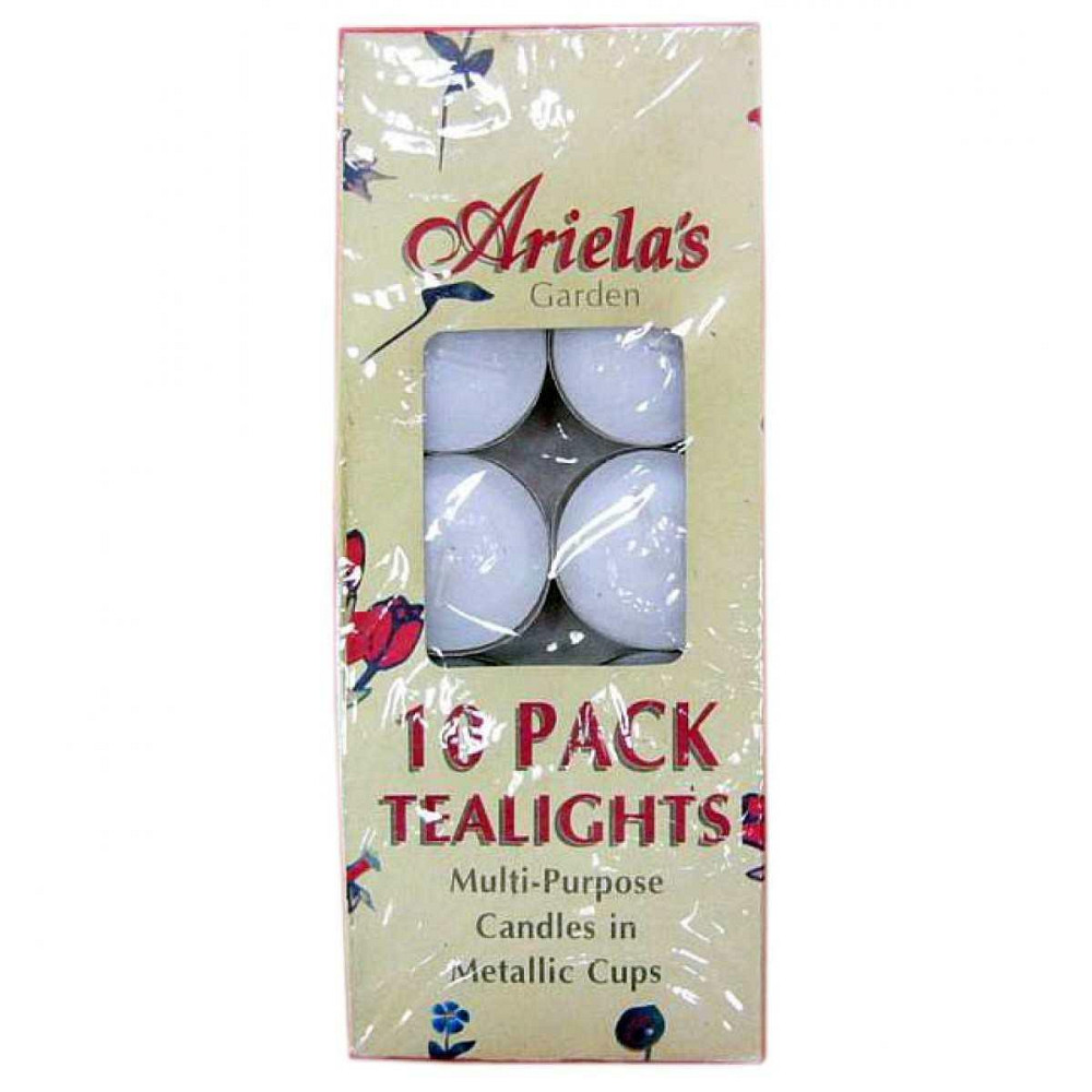 Чайні свічки білий набір 10 шт Київ - фото 2