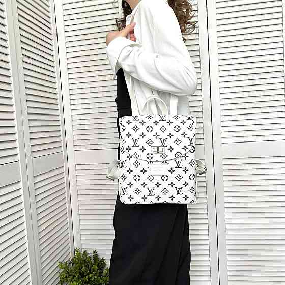 Женский рюкзак-сумка. Женский маленький брендовый рюкзак сумка Louis Vuitton 735 Киев