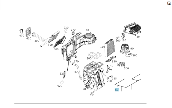 Mercedes-Benz  A2468200515 Проведення опалювача салону CLA Shooting Brake X117 CLA C117 GLA X156 A-class W176 B-class W242 B-class W246 Одесса