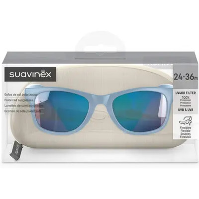 Дитячі сонцезахисні окуляри Suavinex зі стрічкою, напівкругла форма, 24-36 місяців, сині (308546) Вінниця - фото 4