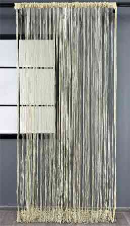 Шторы-нити Rovi Premium с люрексом Кремовый 300х300см 1 шт (61-116) Киев