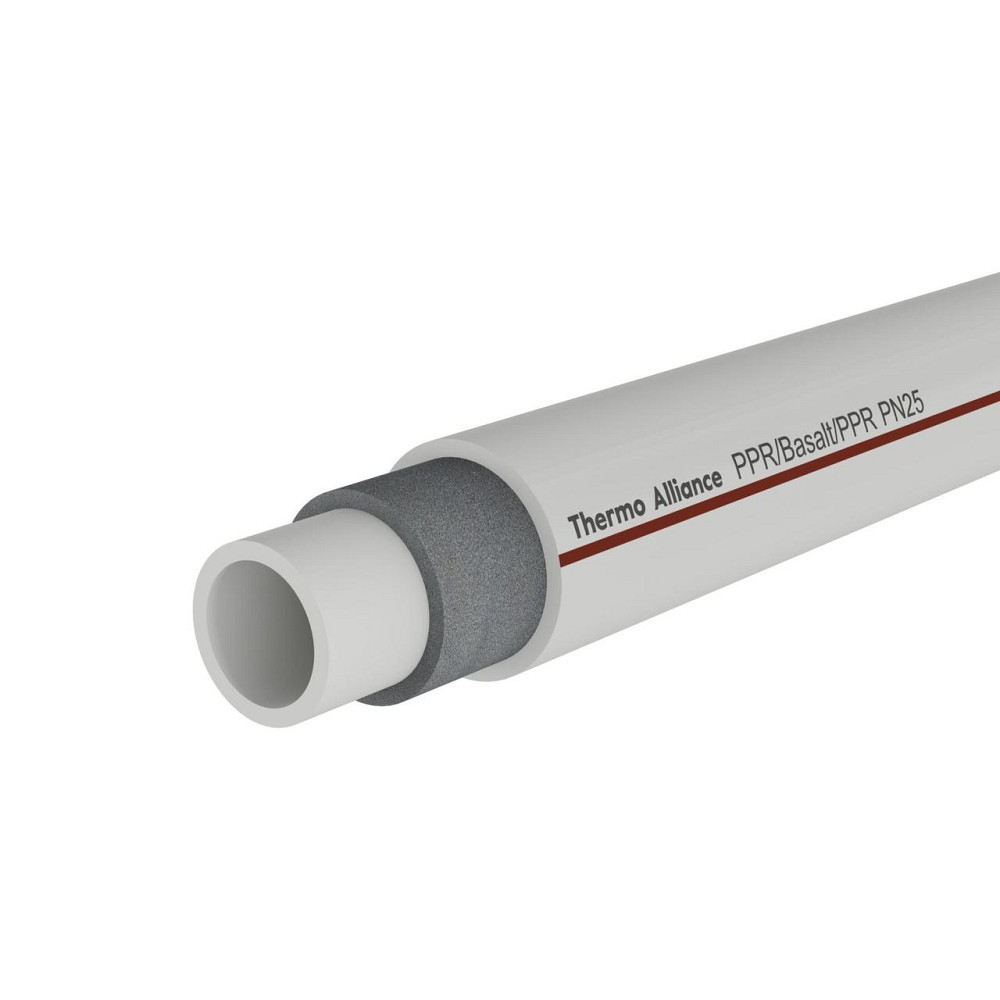 Труба PPR Thermo Alliance Fiberglass армированная стекловолокном 75 Киев - изображение 2