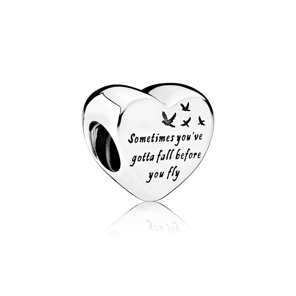 Срібна намистина Пандора  "Серце свободи" 791967 MasterSem Київ - фото 1