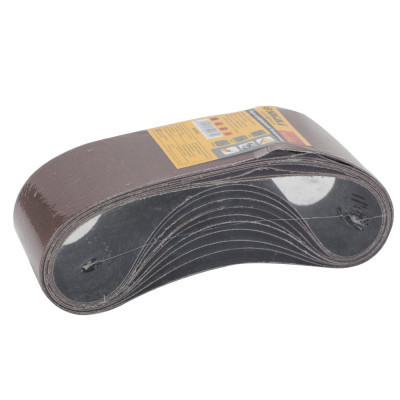 Наждачний папір Sigma стрічка кільцева 75x533мм P180 (10шт) (9152161) Вінниця - фото 2