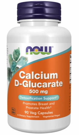 Кальций Глюкорат Now Foods Calcium D-Glucarate 500mg 90 капс Киев