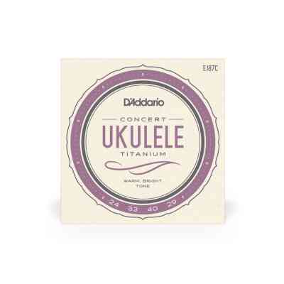 Струны для гитары D'Addario Titanium Ukulele Concert (EJ87C) Винница