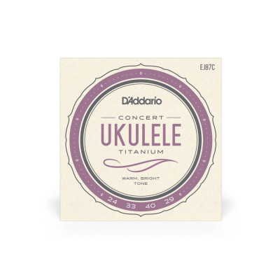 Струни для гітари D'Addario Titanium Ukulele Concert (EJ87C) Вінниця - фото 1