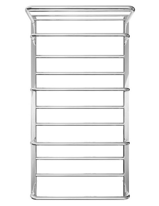 Водяной полотенцесушитель Mario INOX Люксор 1170х630/600 с полкой Киев - изображение 2