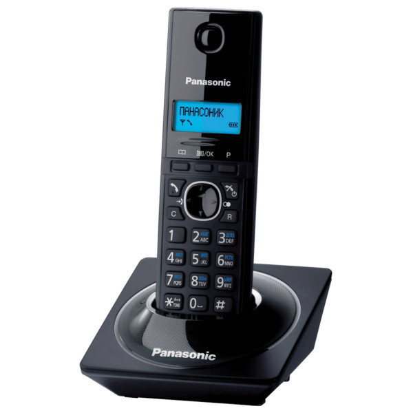 Телефон DECT Panasonic KX-TG1711UAB Piano Black (KX-TG1711UAB) Киев - изображение 1