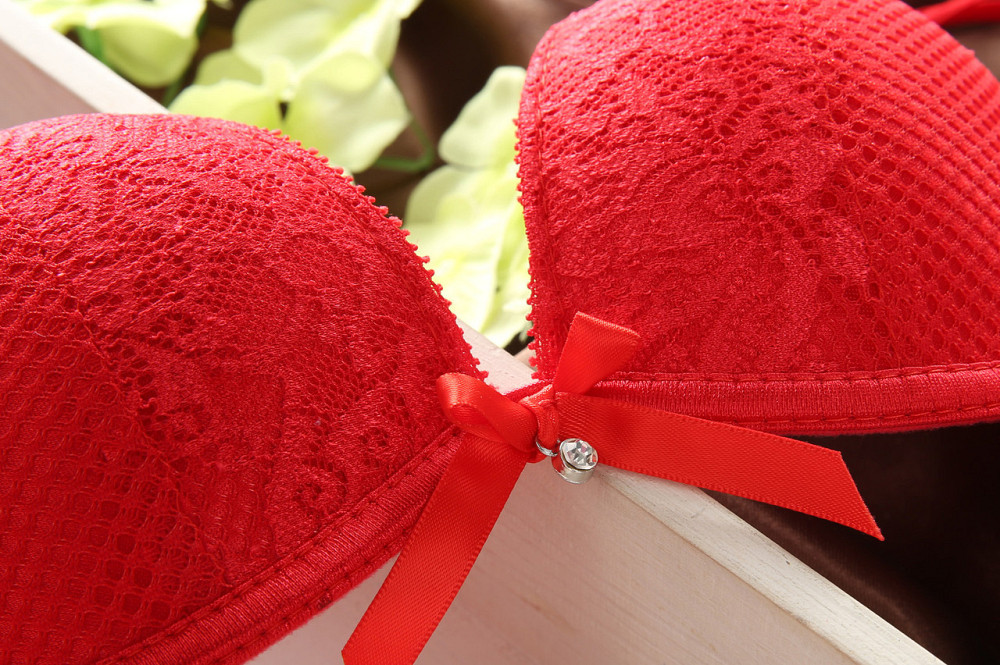 Комплект нижнего белья женский красный 75В Киев - изображение 8