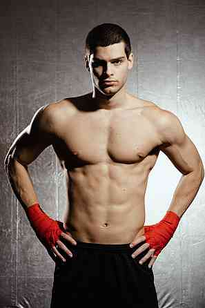 Бинти для боксу Power System PS-3404 Red (4 м) Кам'янське