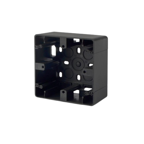 Коробка накладного монтажу одинарна чорний графіт Videx BINERA VF-BNMB1-BG Житомир - изображение 4