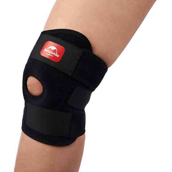 Бандаж на колено Naturehike Dura-light NH15A001-M, черный Киев